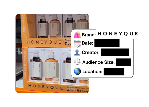 Spotted: HONEYQUE in a new paid collab