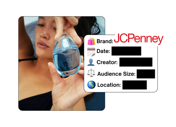 Spotted: JCPenney in a new paid collab