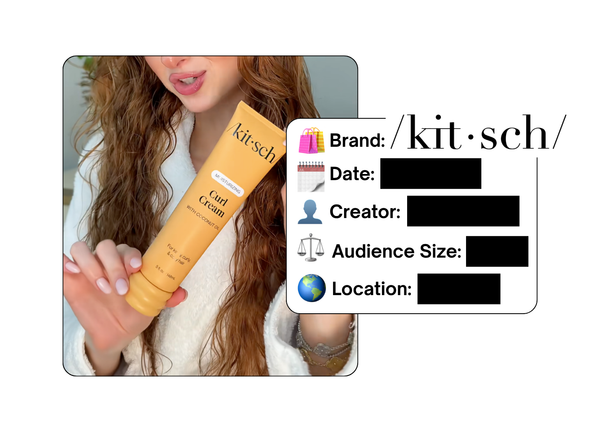Spotted: Kitsch in a new paid collab