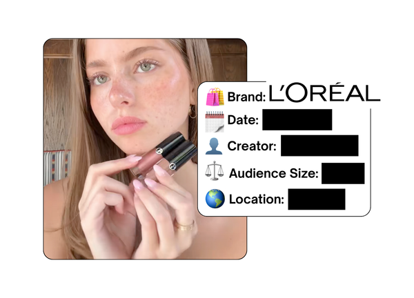 Spotted: L'Oreal Group in a new paid collab