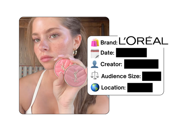 Spotted: L'Oreal Group in a new paid collab