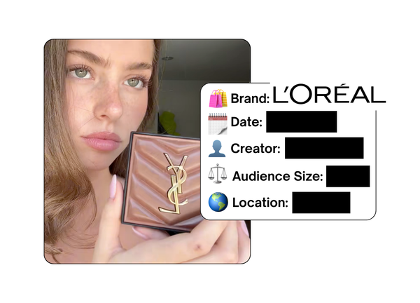 Spotted: L'Oreal Group in a new paid collab