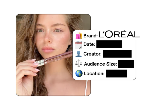 Spotted: L'Oreal Group in a new paid collab