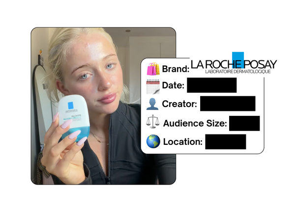 Spotted: La Roche-Posay in a new paid collab