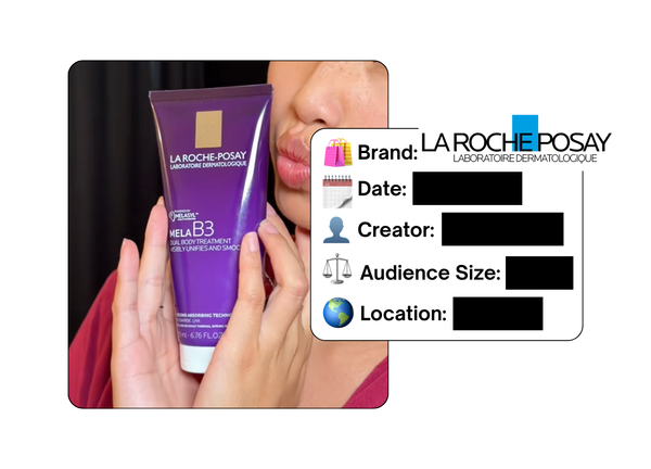 Spotted: La Roche-Posay in a new paid collab