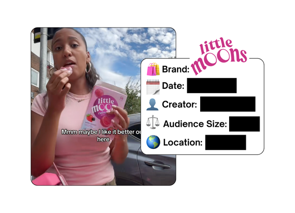 Spotted: Little Moons in a new paid collab