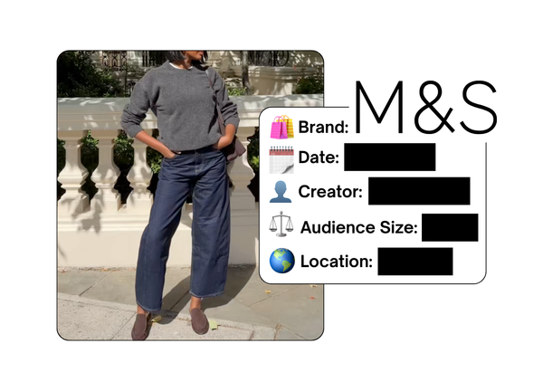 Spotted: Marks & Spencer in a new paid collab