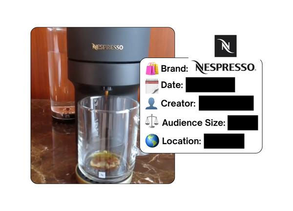 Spotted: Nespresso in a new paid collab