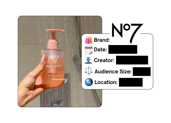 Spotted: No7 in a new paid collab