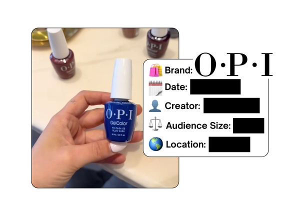 Spotted: OPI Nails in a new paid collab