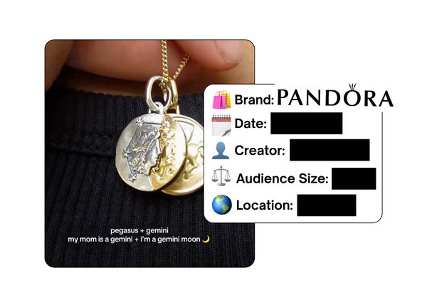 Spotted: Pandora in a new paid collab