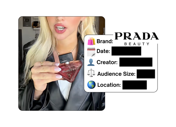 Spotted: Prada Beauty in a new paid collab