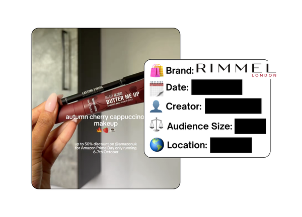 Spotted: Rimmel London in a new paid collab