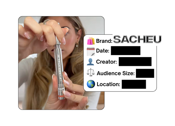 Spotted: SACHEU in a new paid collab