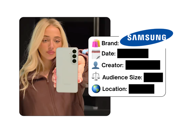 Spotted: Samsung in a new paid collab