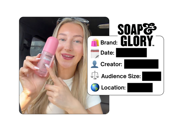 Spotted: Soap & Glory in a new paid collab