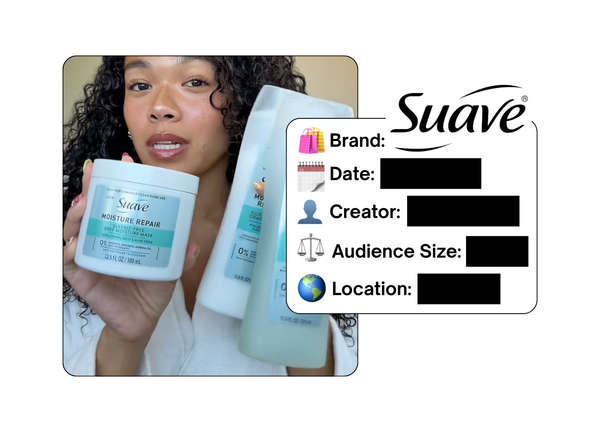 Spotted: Suave in a new paid collab
