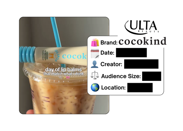 Spotted: Ulta Beauty x cocokind in a new paid collab