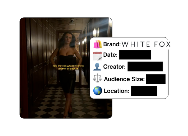 Spotted: White Fox Boutique in a new paid collab