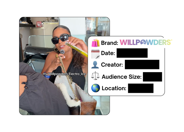 Spotted: WillPowders in a new paid collab