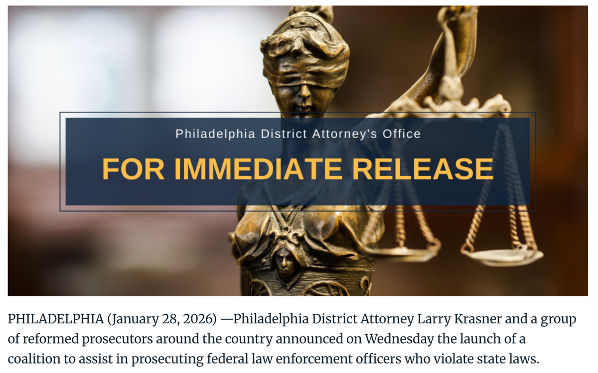 Prosecutors Organize Against Federal Overreach — and One Has Now Filed Charges