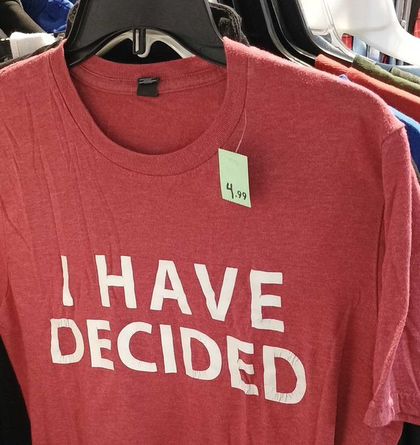 The Things We Print On T-Shirts