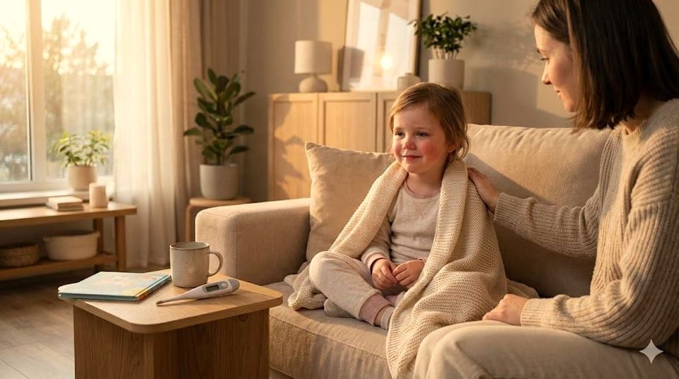 🤒 Mi hija lleva 5 días con fiebre: ¿Es gripe? Síntomas y qué hacer en casa