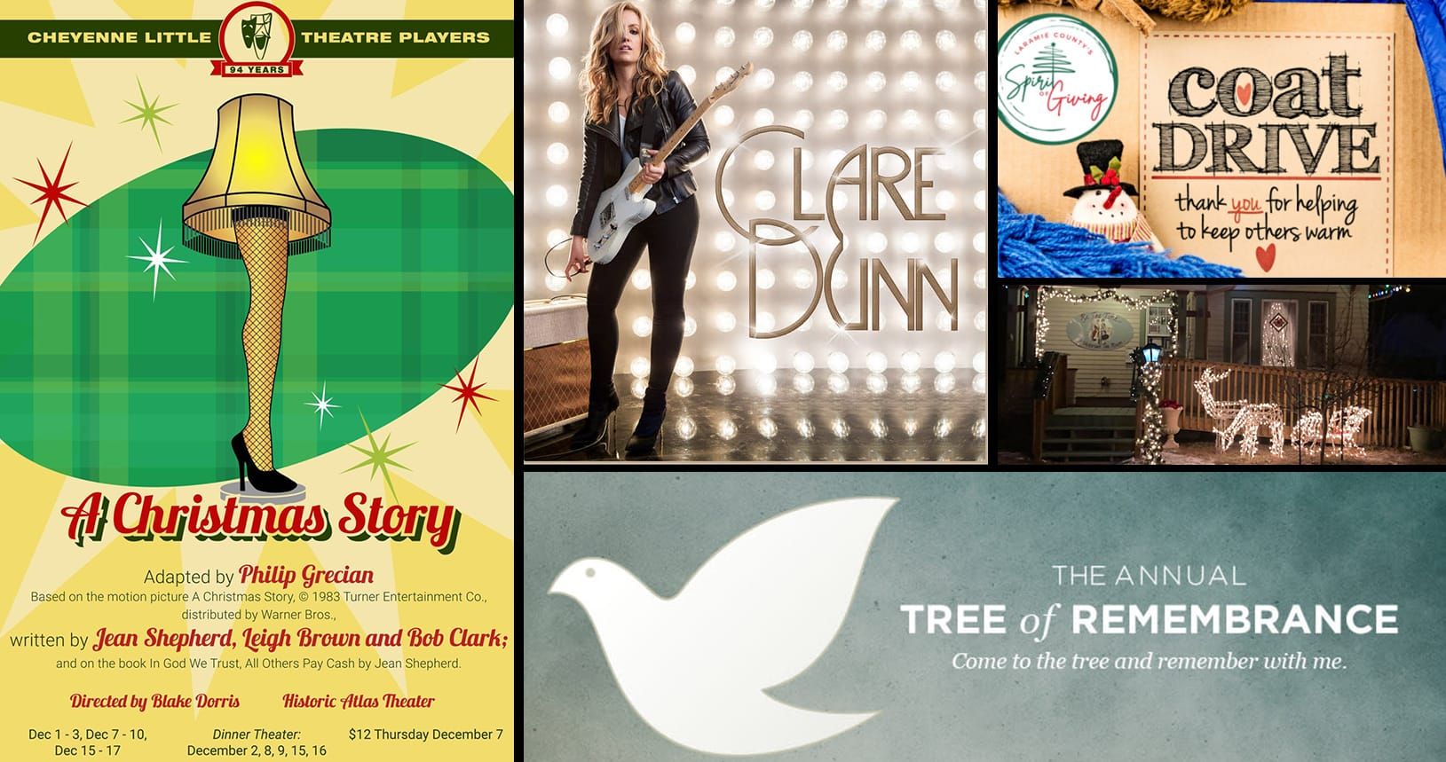 A Christmas Story, Christmas House, Clare Dunn, Farmer's Market and So Much More Happening This Weekend!