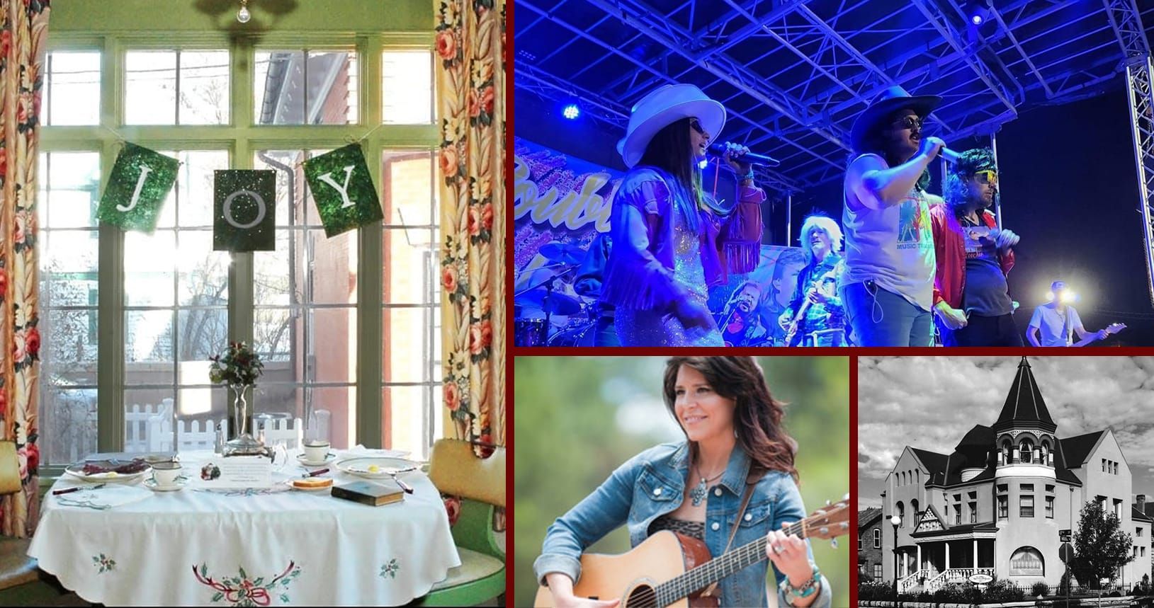 Christmas Lights, Scrooge High Tea, Music and So Much More - Take A Look!