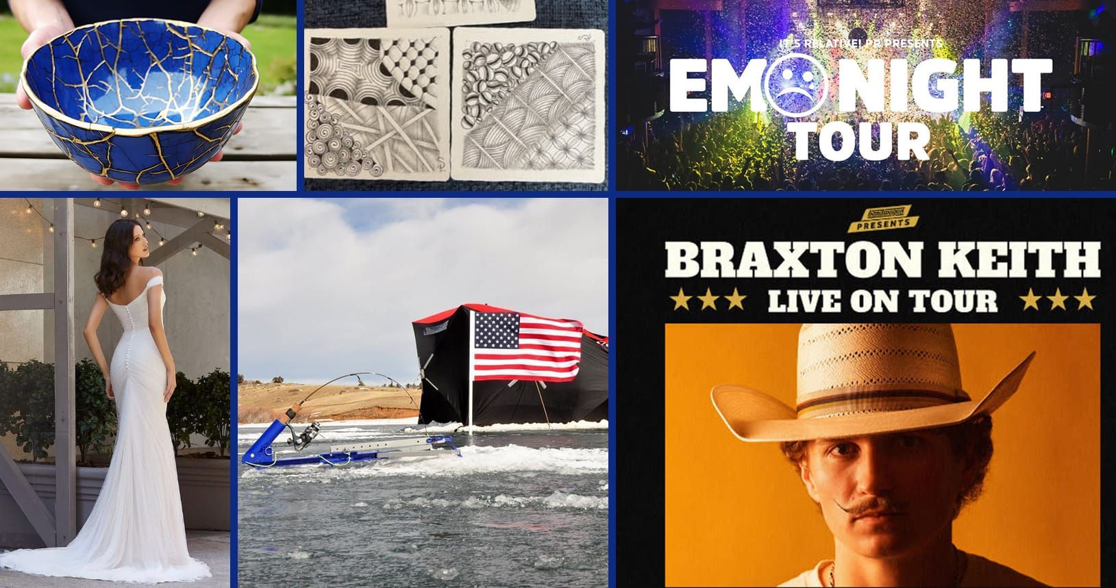 Home Show, Ice Fishing, Bridal Show, Kintsugi Workshop and More Happening this Weekend!