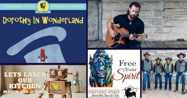 Dorothy in Wonderland, Lariats-n-Lace, Family Day, Western Art and So Much More...