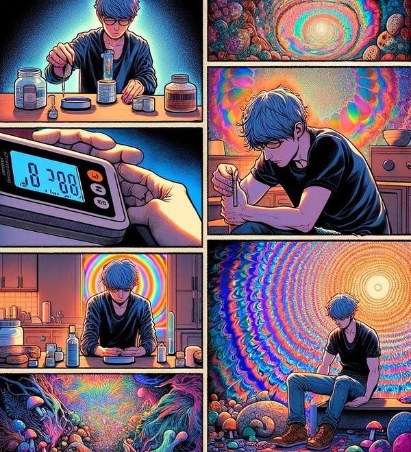 High Above Santiago: A Journey with Psilocybe cubensis on the 23rd Floor