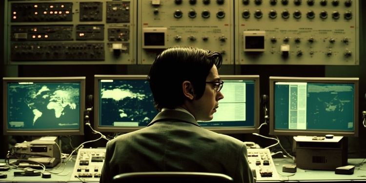 immagine generata con Midjourney ispirata al film War Games