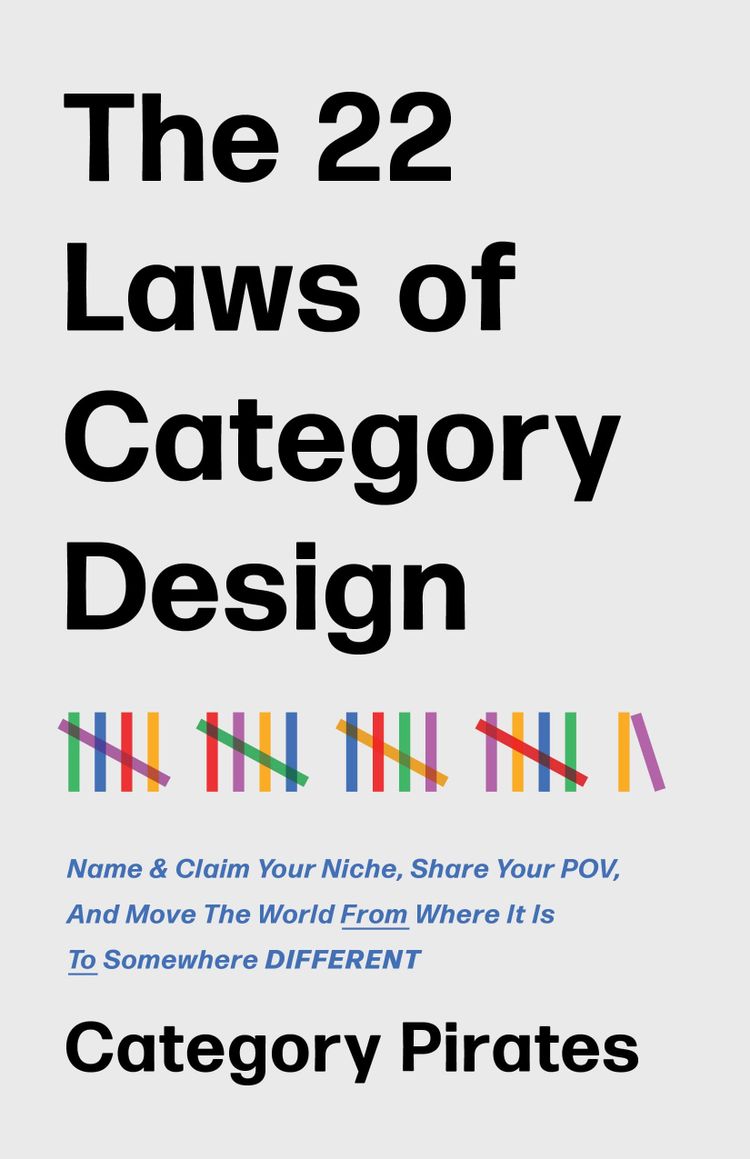 Letture: Category Pirates - The 22 Laws of Category Design