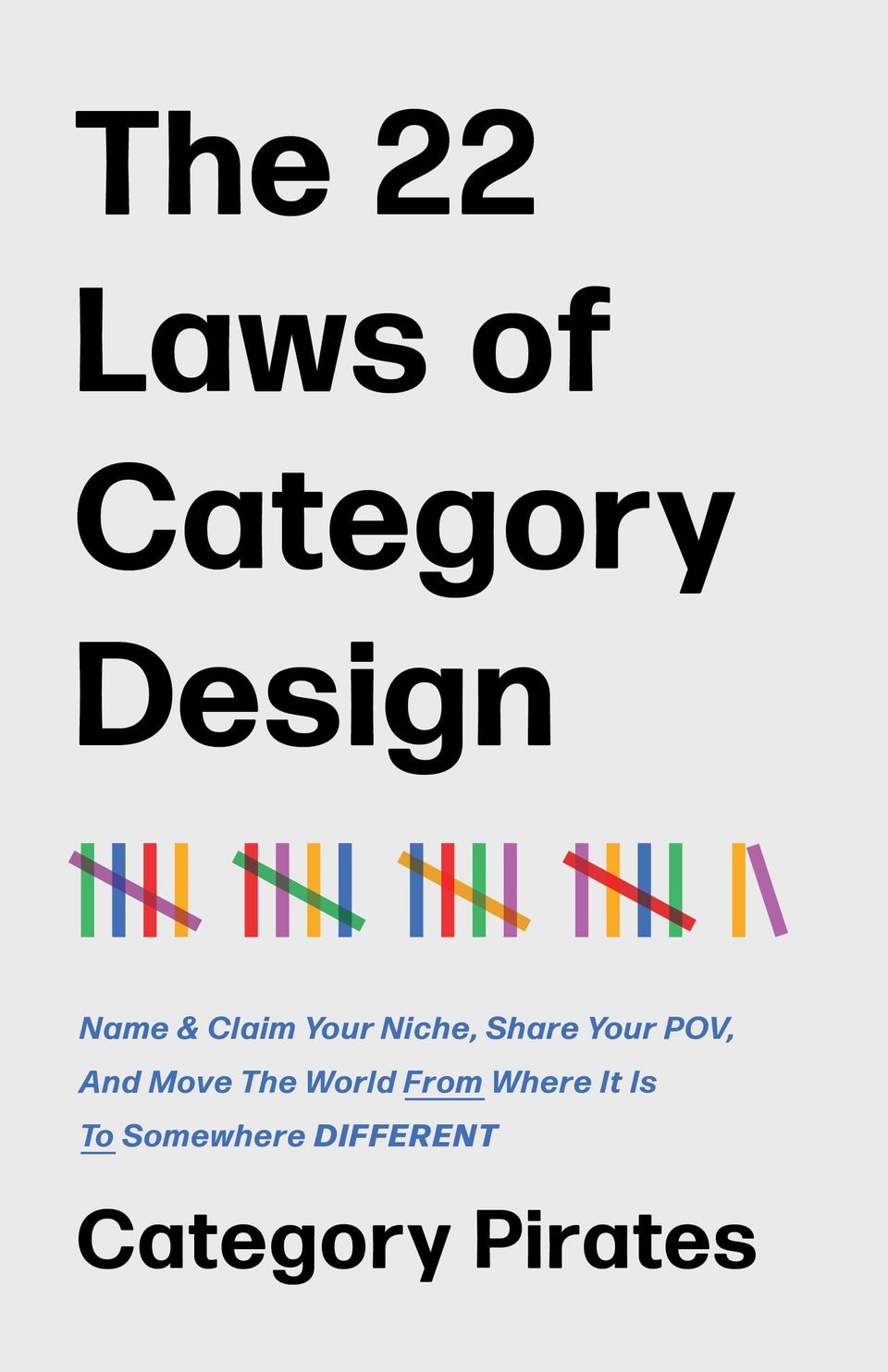 Letture: Category Pirates - The 22 Laws of Category Design