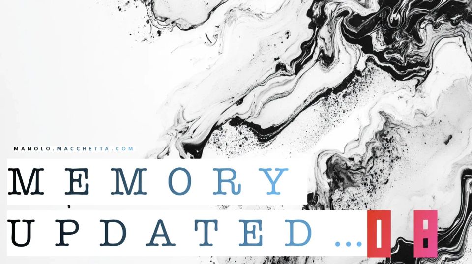 Memory Updated... 8 (Dicembre 2025)