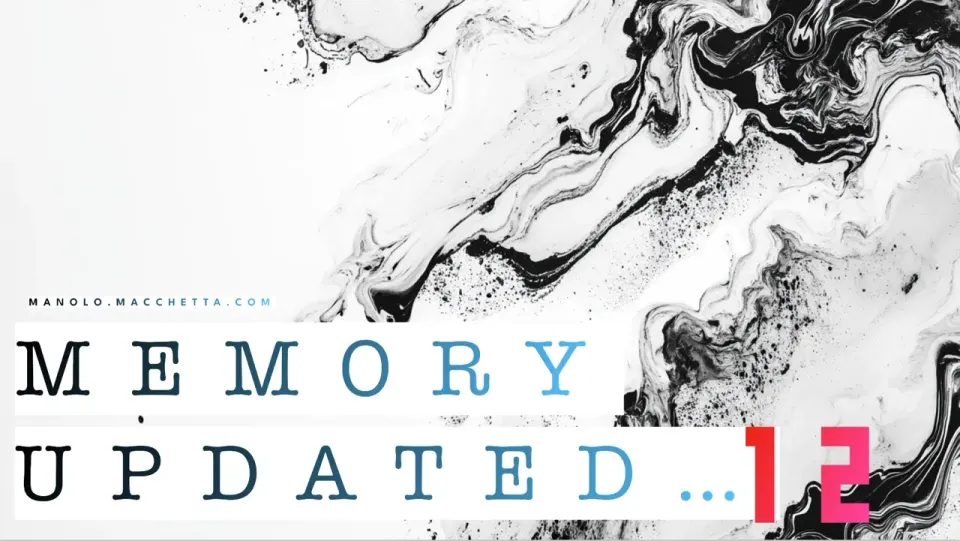 Memory Updated... 12