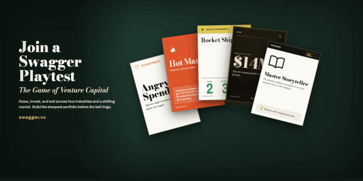 Want to playtest Swagger?