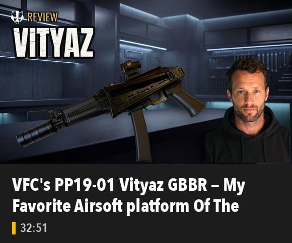 VFC's PP19-01 Vityaz GBBR — My Favorite Airsoft platform Of The Year?