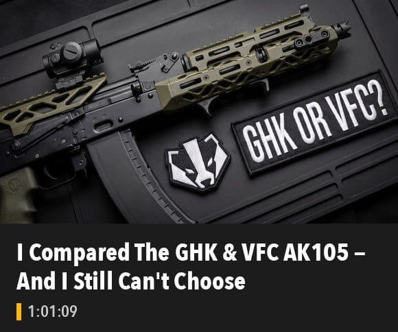 I Compared The GHK & VFC AK105 — And I Still Can't Choose
