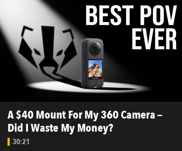 A $40 Mount For My 360 Camera — Did I Waste My Money?