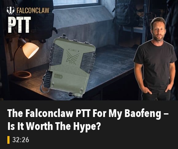 The Falconclaw PTT For My Baofeng — Is It Worth The Hype?