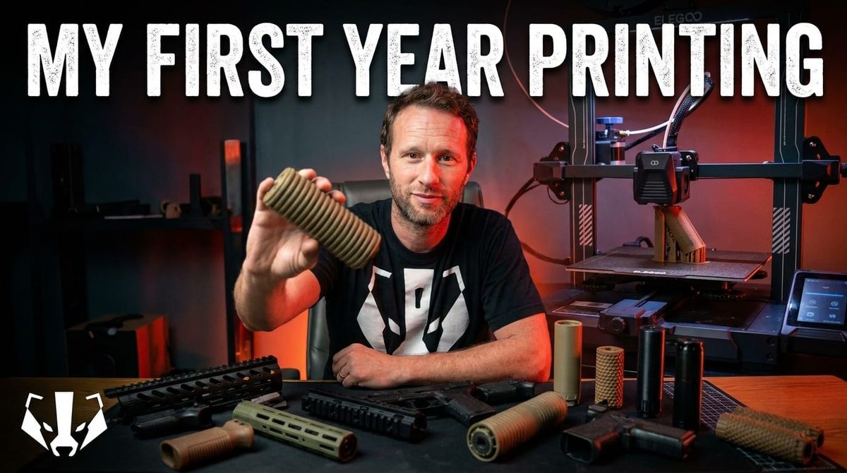 Everything I've 3D Printed for Airsoft in My First 12 Months — The Good, The Bad, and The Ugly
