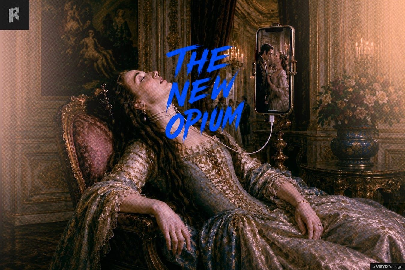 Woman enjoy Vertical Drama on Real-Reel.com