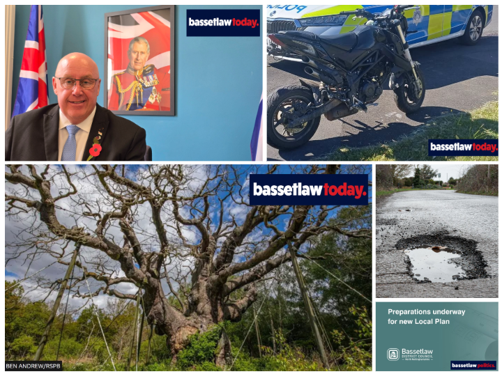 Major Oak Dies, Worst  Bassetlaw Roads to be Repaired, EMR Travel Update & More