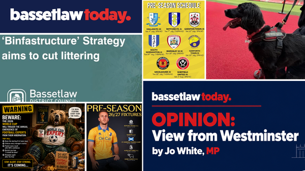 Wednesday 10th ....... Your Bassetlaw Today Newsletter