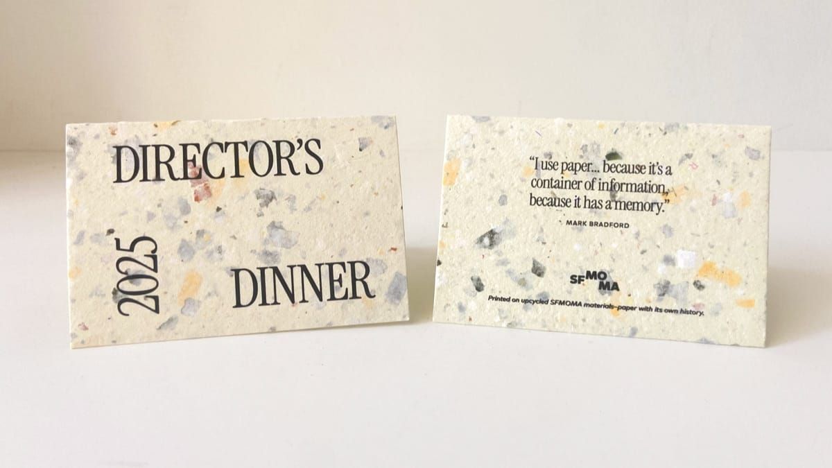 Why SFMOMA Reached Across the Country for These Handmade Upcycled Cards