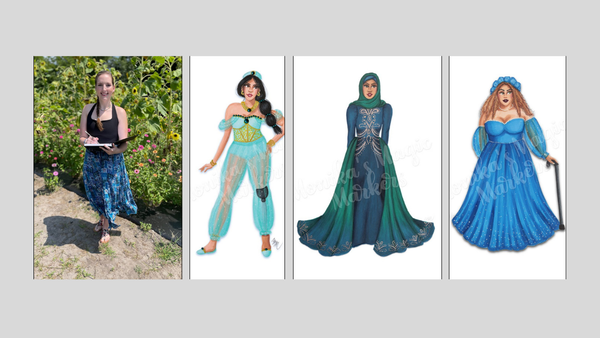 Fashion Illustrator Monika Gentry Helps Those With Health Challenges Feel Seen