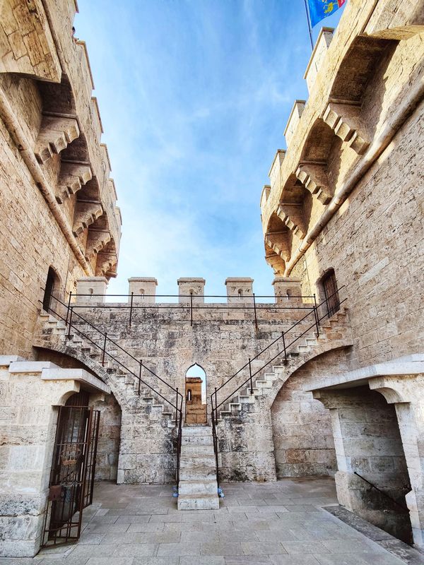 Die Altstadt von Torres de Quart