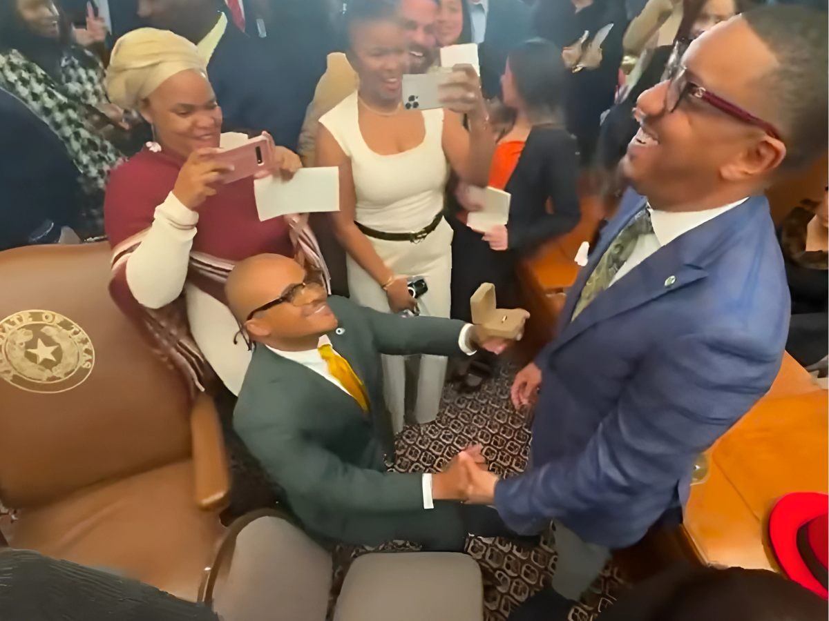 One of the First Black, Gay Men to Serve in the Texas Capitol Just Proposed on the House Floor